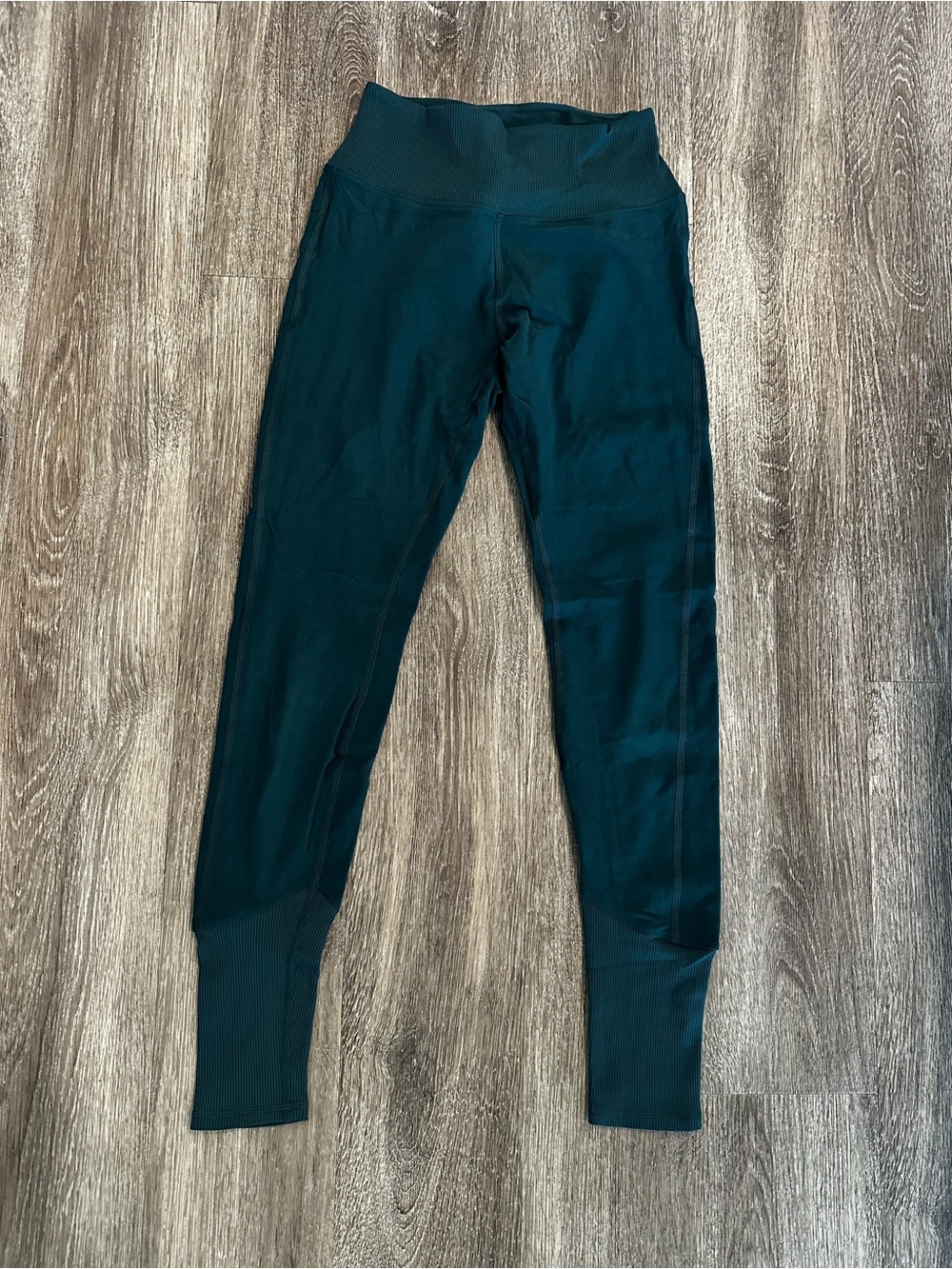 ALO Yoga High-Waist Alosoft Lounge Legging - Teal Green - S
